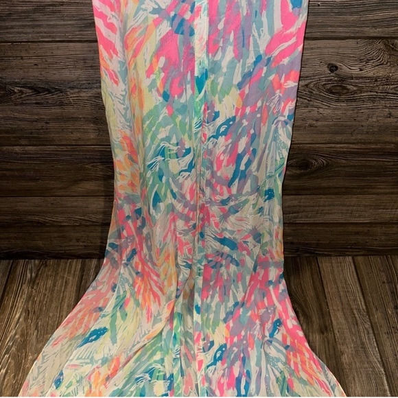 Lilly Pulitzer VEUC HTF Sparkling Sands Ezra dress button with pockets - Picture 6 of 10